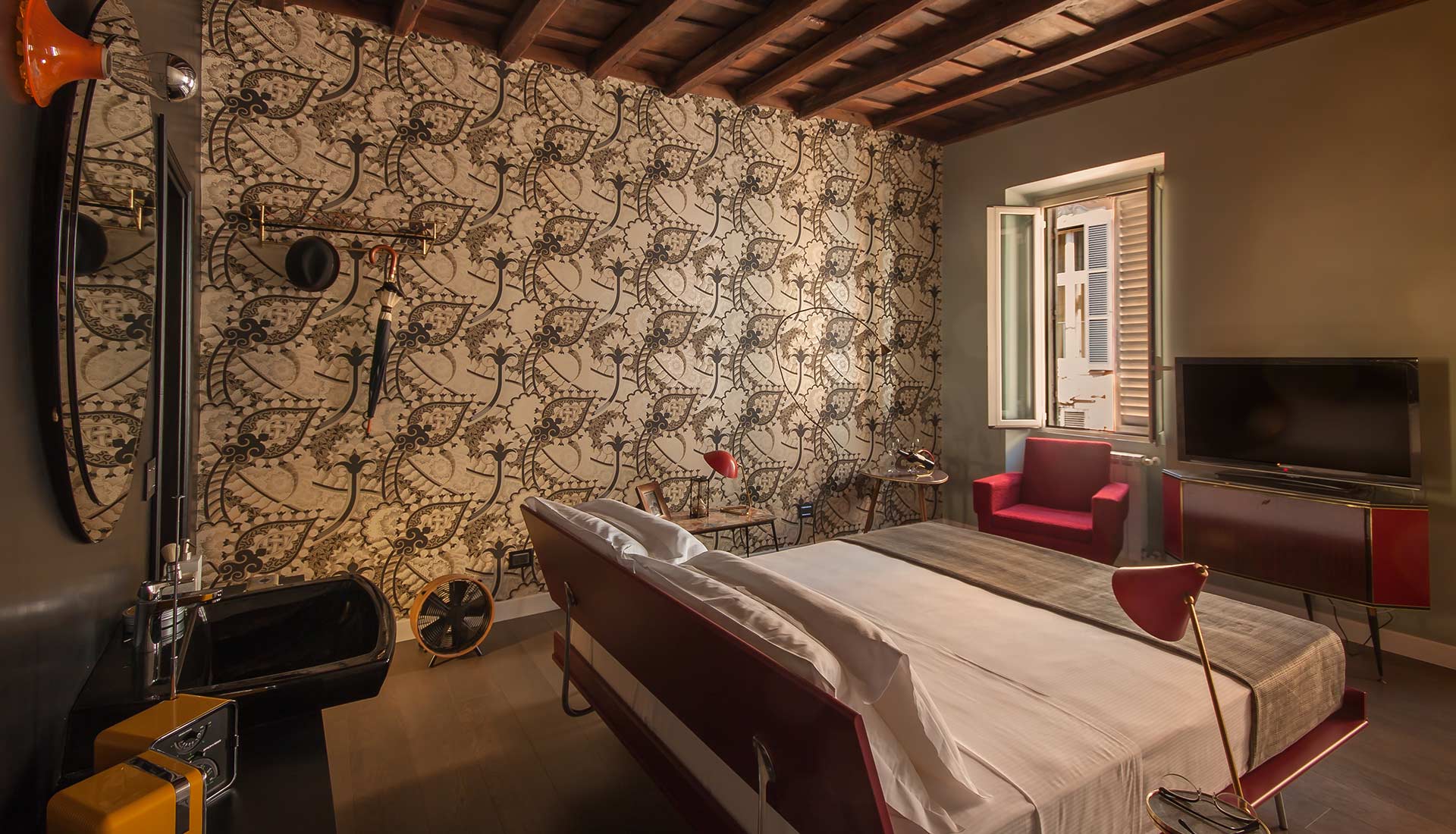 suite roma centro luxury rooms b&b lusso elegante romantico