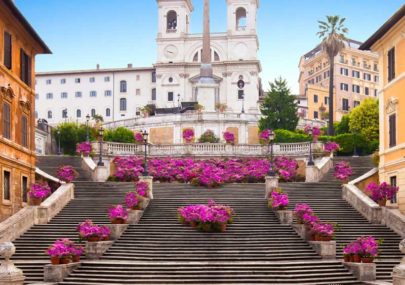 bnb romantico roma scalinata trinità dei monti centro storico piazza di spagna via frattina 57
